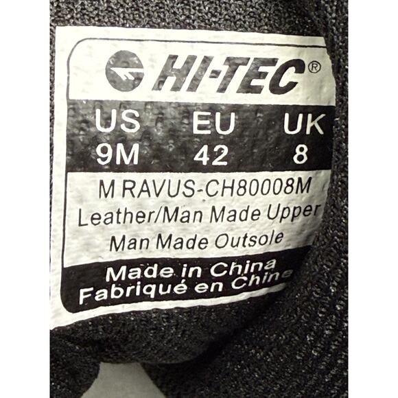 Hi-Tec Men\'s Ravus Mid Waterproof Lightweight Suede Leather Hiking Size 9 main image 8